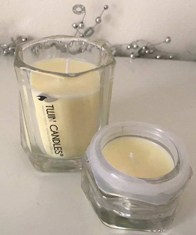 Duftlys, to i ett, Twin Candles Beach Breeze.