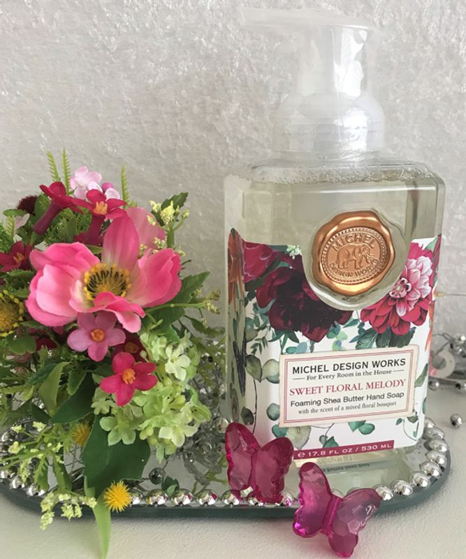 Skumsåpe, Sweet Floral Melody, fra Michel Design Works.