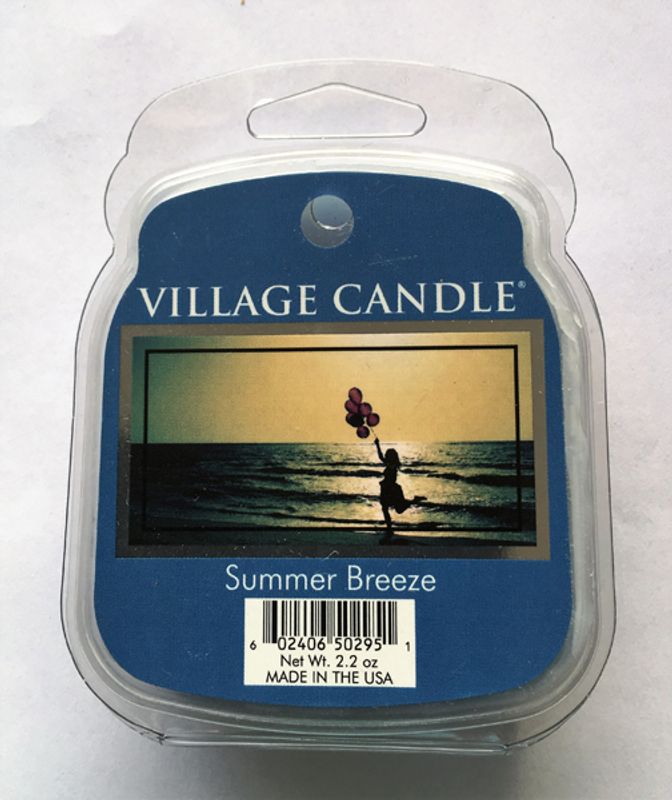 Smeltevoks, Summer Breeze i pakke, fra Village Candle.