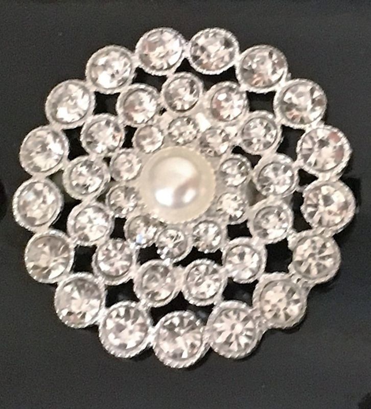 Blomst, serviett ring, 4 stk. i eske.