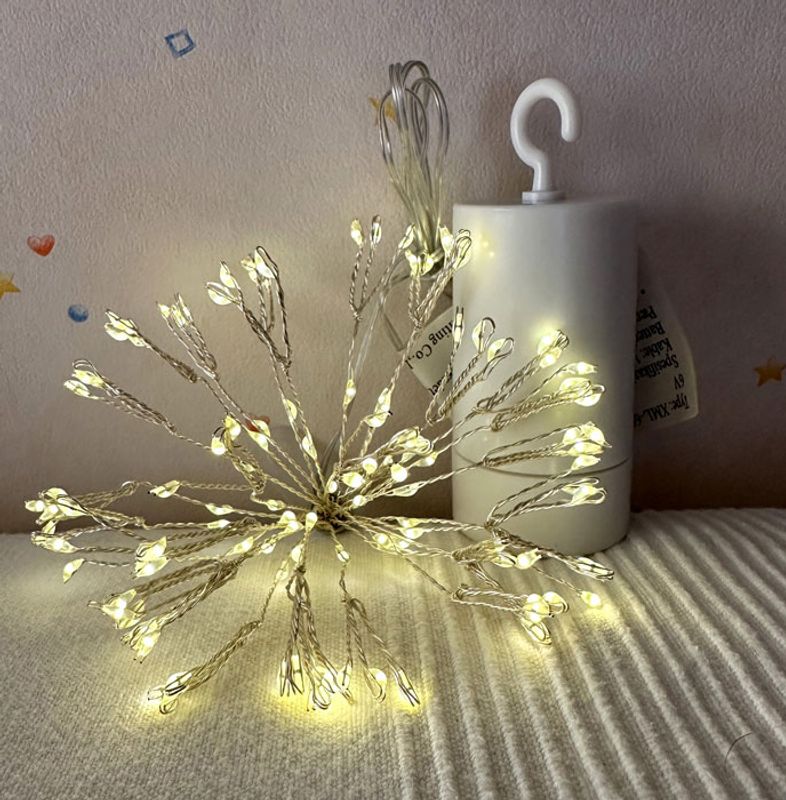 Snøkule lampe med 120 Led-lys.