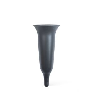 Hovedbilde Grav vase, gr&aring;, Bio Halm.